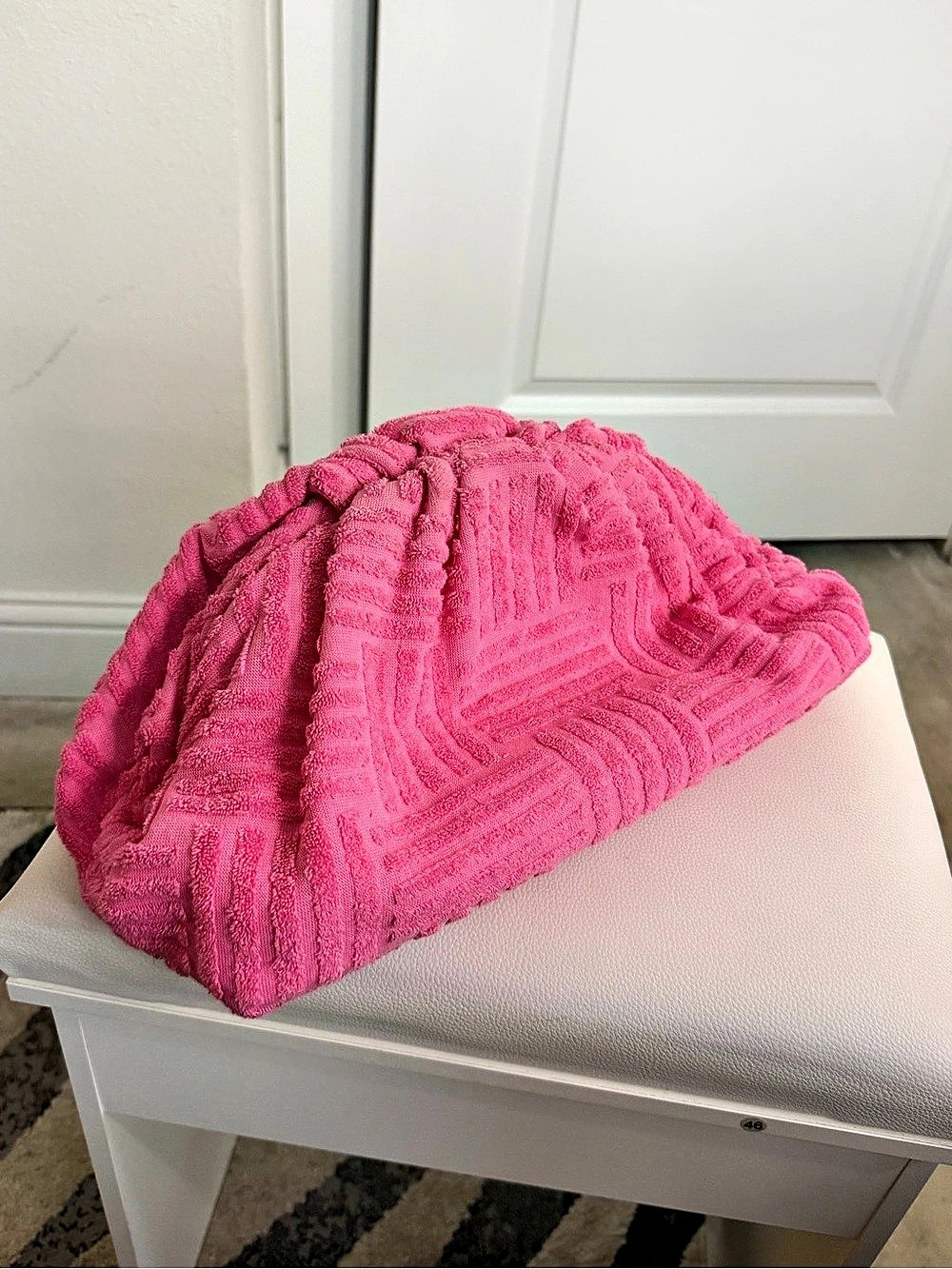 Textured Pink Tote